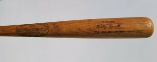 1965 - 68 Mickey Mantle 33 " Vtg Louisville Slugger Game College Baseball Bat