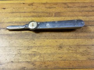 Vintage Snap On Tools Torqometer Torque Wrench 1/2 Drive Antique Mechanics Tools