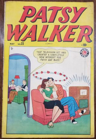 Patsy Walker 22 Rare Early Patsy | Atlas Timely Stan Lee 1949