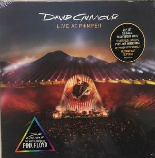 David Gilmour - Live At Pompeii 4 X Lp 180 Gram Vinyl Album Box Set Pink Floyd