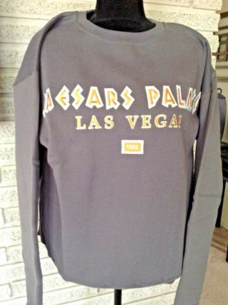 Caesars Palace Las Vegas 1966 Gray Sweatshirt Xl Extra Large Unisex Nwot Retro