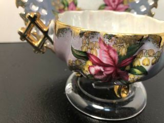 Royal Halsey Very Fine China Tea Cup & Saucer pre - owned 2