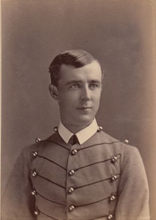1877 West Point Cadet Cabinet Photo Named Span Am War Silver Star & Wwi Dsm 150