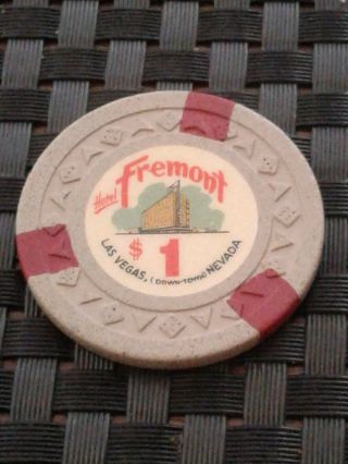Fremont 1.  00 Chip Vintage Las Vegas