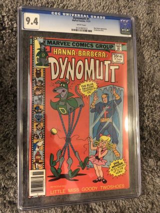 Dynomutt 1 (nov 1977,  Marvel) Cgc 9.  4