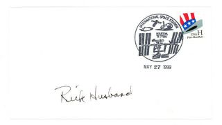 Rick Husband Signed Fdc Cachet Cover Columbia Sts - 107