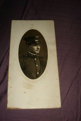 Spanish American War Us Soldier Cabinet Photo Guth Allentown Pa Early 1900 