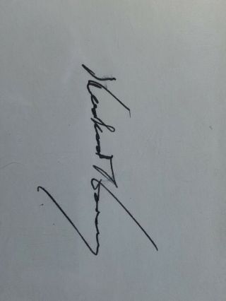 Herbert Hoover Autograph Postcard PSA/DNA Authentic Signature Auto Index Card 2
