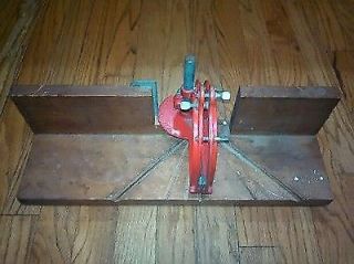 Mitre Box 3618 Vintage Hempe Manufacturing Co Made In Usa Only 24hrs Left