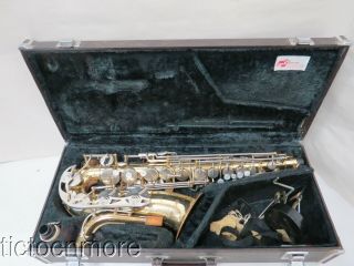 Vintage Yamaha Yas - 23 Sax Saxophone Serial No.  036426a & Hard Case