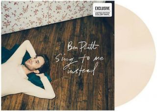 Ben Platt Sing To Me Instead Limited Edition Bone White Colored Vinyl Lp Record