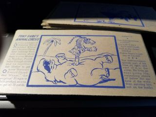 1938 Nabisco Shredded Wheat - Tony Sarg ' s Animal Circus - 60 Cards - Tony Sarg ' s 2