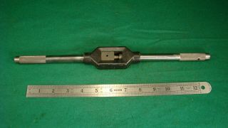 Vtg Craftsman Usa No.  9 52552 Tap Handle / Wrench 14 1/2 " Long 1/8 " To 9/16 "