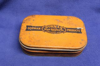 Vintage Dorman Star Washer Tin W Contents