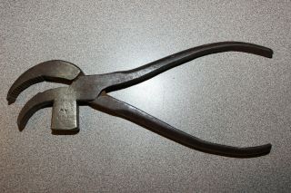 Vintage R.  Timmins & Sons No.  4 Shoemaker Pincers - Pliers - Hammer