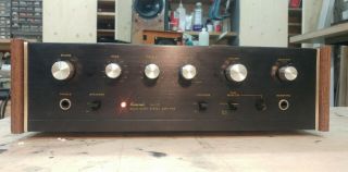 Vintage Sansui Au - 101 Stereo Integrated Amplifier.  Except Phono Stage.