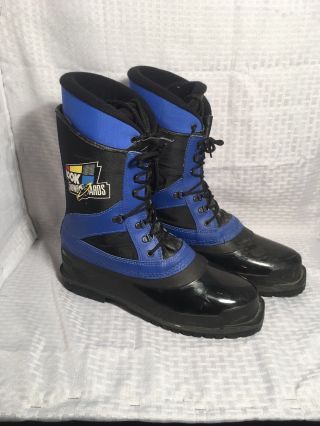 Vintage Look Snowboards Boots By St.  Moritz Size 11.  5 Very Rare