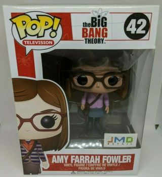 Funko Pop The Big Bang Theory 42 Amy Farrah Fowler Jmd Retail Exclusive Read