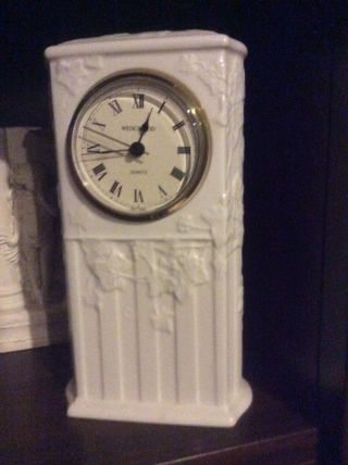 Vintage Wedgwood Mantel Clock “classic Garden”