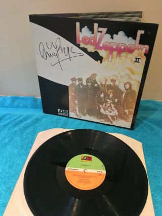 Led Zeppelin - Led Zeppelin 2.  (stunning) Signed By Jimmy Page