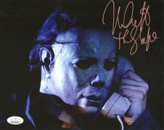 Nick Castle Signed 8x10 Photo Halloween 1978 Michael Myers The Shape Jsa