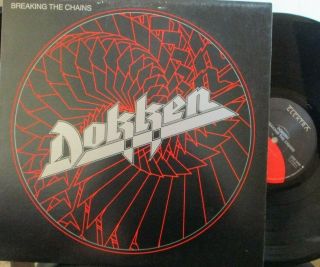 Dokken Breaking The Chains Vinyl Lp Usa Press