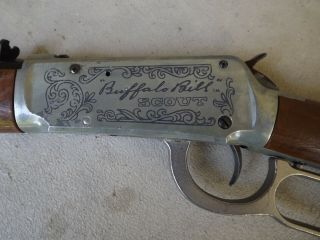 Vintage Daisy Buffalo Bill Scout 30 30 BB Gun Rifle Fires Well 2