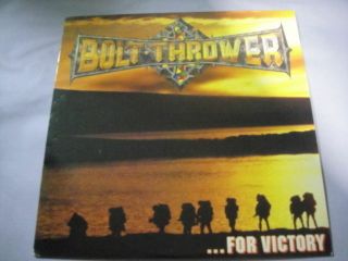 Bolt Thrower ‎–.  For Victory 1st Press Lp Mosh 120