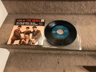The Beatles Ep 45 Pic Sleeve Four By The Beatles