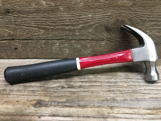 Vintage Plumb 16 Oz Claw Hammer Fa 57 Fiberglass Handle Almost Nos