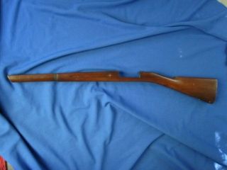 Shortened Stock For A Krag Model 1894 30 - 40 Rifle