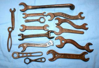 15 Old Antique Vintage Unusual Odd Farm Implement Plow Wrench Tools