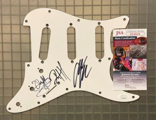 Lady Antebellum (band) Signed Autograph Strat Guitar Pickguard X3 Jsa
