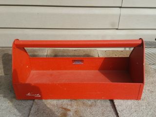 Vintage Kennedy Tool Caddy - Chest/tray/box 18 1/4 " X 7 1/2 " X 8 " Tall.  Kk - 18