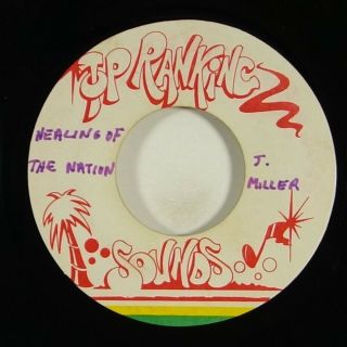 Jacob Miller " Healing Of The Nation " Reggae 45 Top Ranking Mp3