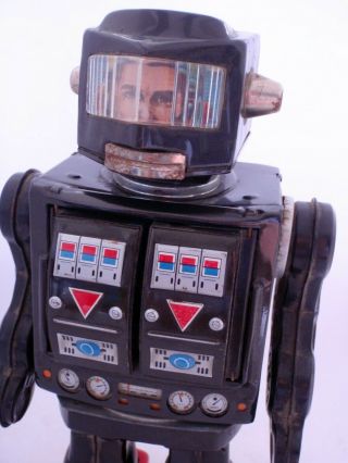 Rotate - O - Matic Astronaut Robot SH Horikawa Japan b/o tin toy vintage 2