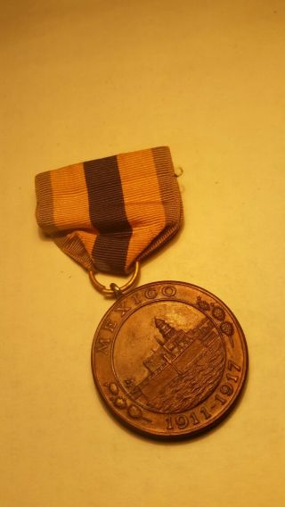 United States Navy Mexico Medal.  1911 - 1917.