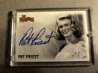 Rittenhouse The Munsters Pat Priest As Marilyn Munster Autograph Auto Card A2