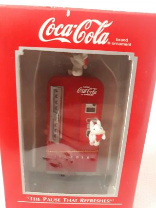 Christmas Ornament Coca Cola The Pause That Refreshes Enesco First In The Series