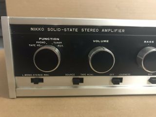 Nikko Vintage Amplifier TRM - 30 IC 2