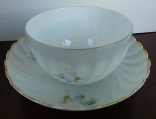 Vintage Hermann Ohme German - Made Porcelain Cup/saucer Set 1920 - 1930