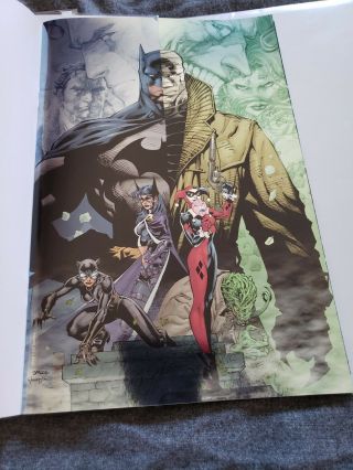 Batman 608 Jim Lee Limited Edition Foil Variant Hush Harley Catwoman.  (nm)