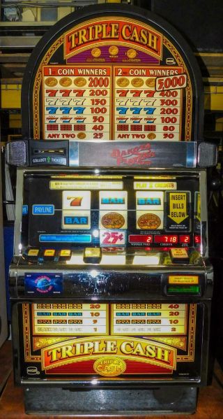 Igt S - 2000 Reel Slot Machine: Triple Cash