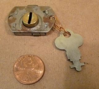 Antique Slot Machine Parts - Jennings " Little Duke " Coin Head Lock