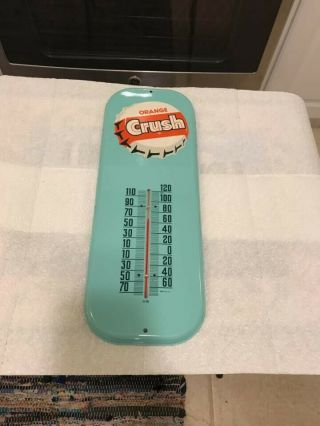 Vintage Orange Crush Thermometer