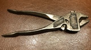 Vintage Eifel - Flash Plierench - 8 1/2 " Adjustable Wrench Pliers