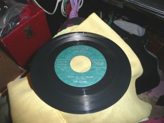 Rare Record 45 Teen The Co - Eds On Dwain With All My Heart / A Man Vg,