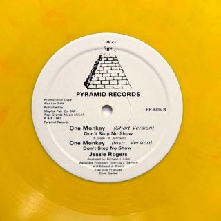 Jessie Rogers " One Monkey " Private Boogie Funk Reissue 12 "