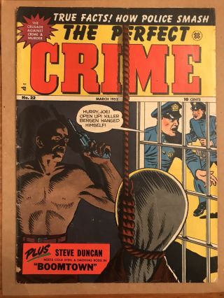 The Perfect Crime 22 Comic 1952
