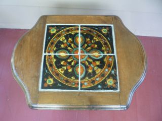 Vintage MONTEREY,  TAYLOR,  CALIFORNIA,  CATALINA Mission TILE TOP TABLE 1930 ' s 2